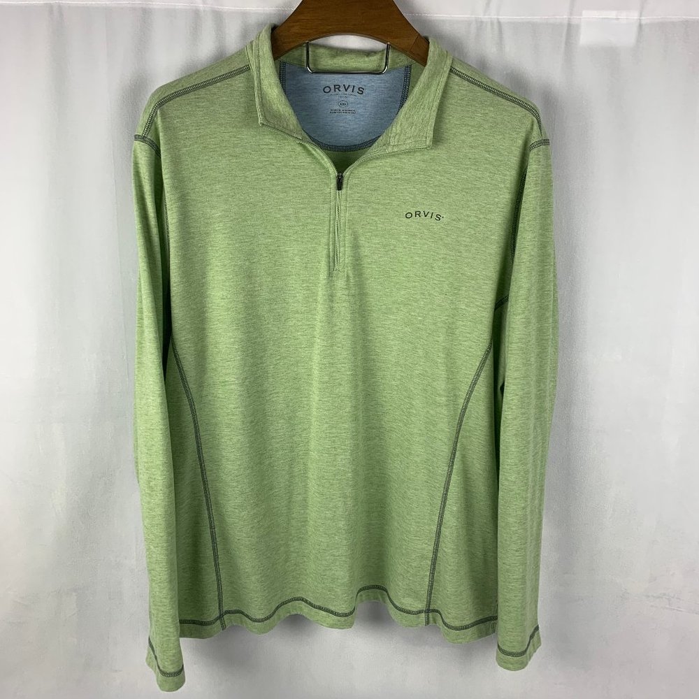 Orvis Long Sleeve Quarter Zip